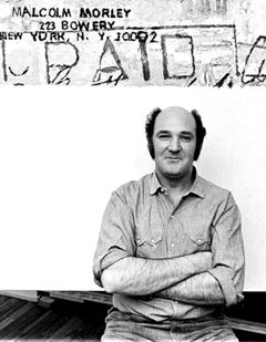 British-American Artist Malcolm Morley in his Manhattan Studio