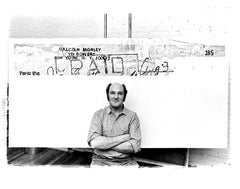 British-American Artist Malcolm Morley in his Manhattan Studio