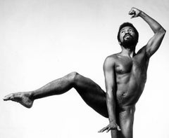 Broadway actor, dancer & singer Ben Vereen, nude, signed by Jack Mitchell