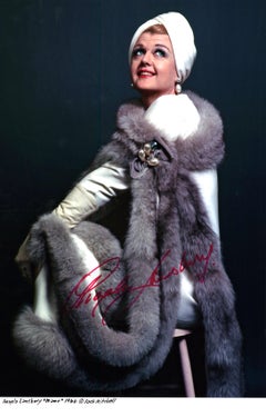 Broadway star Angela Lansbury as 'Mame', signed by Angela Lansbury