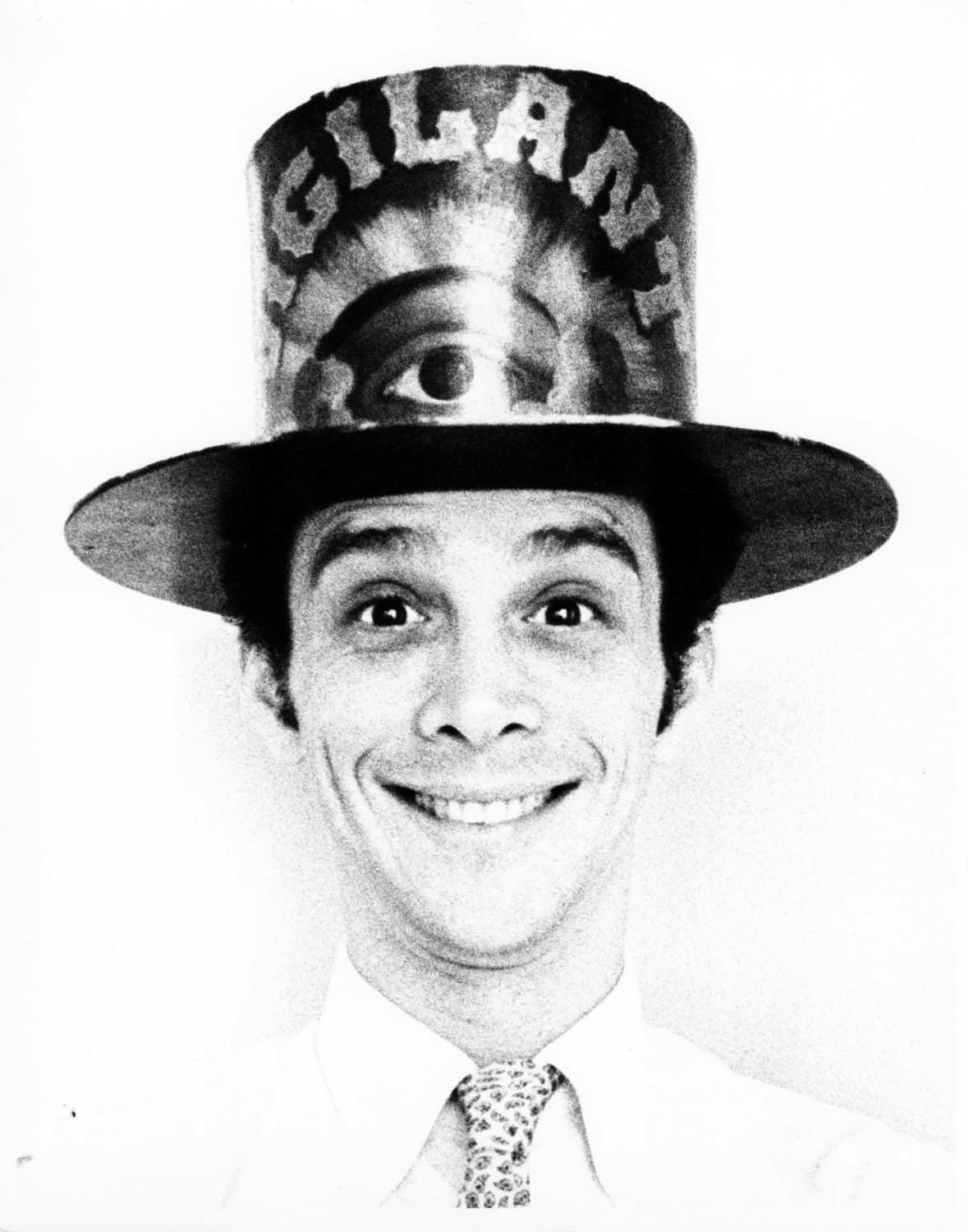 Jack Mitchell Black and White Photograph - Broadway star Joel Grey in costume for 'George M!' 
