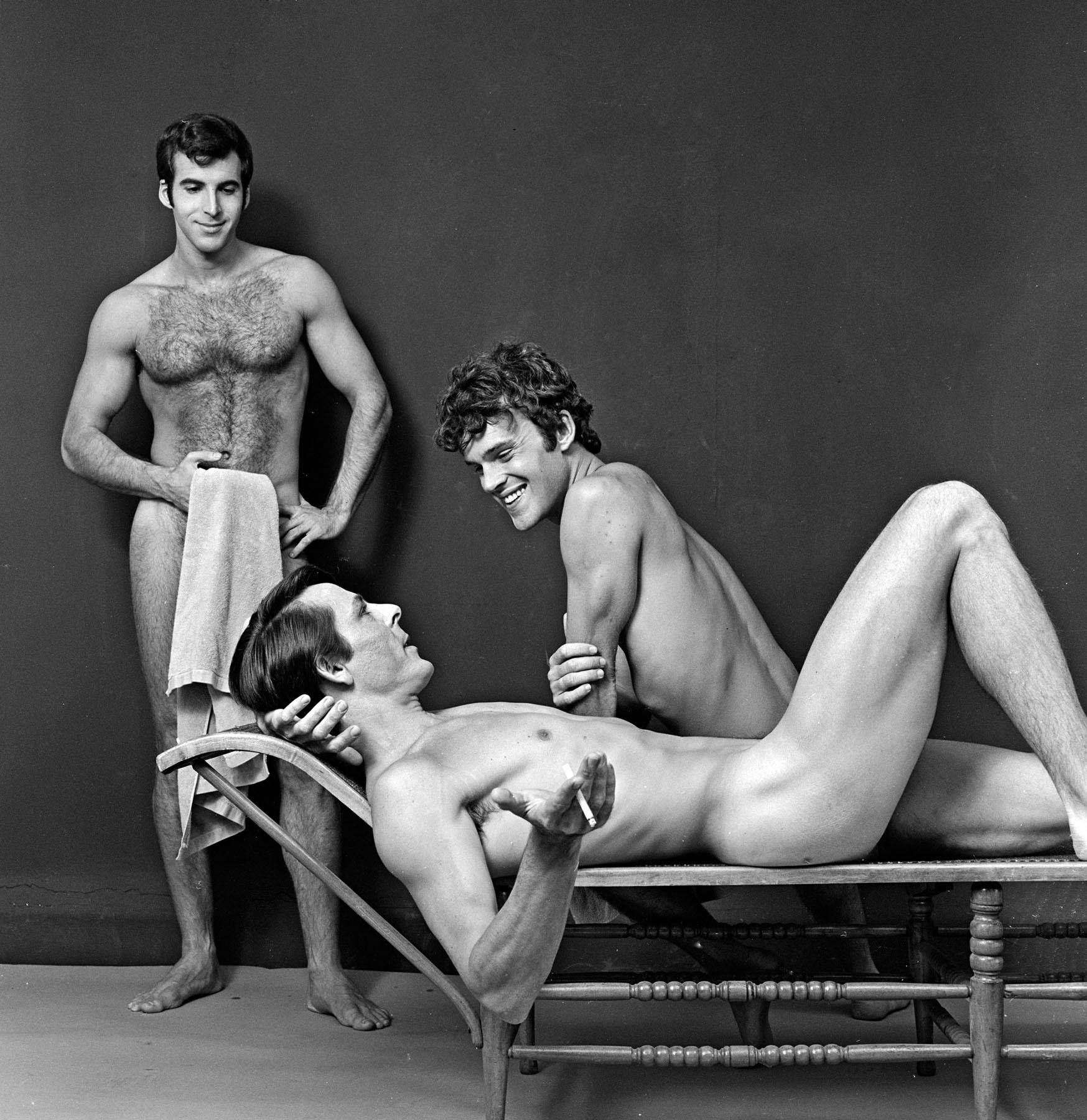 Cast of Gay Liberation Off-Broadway Play 'And Puppy Dog Tails', nude