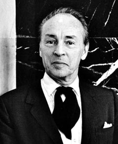 Choreographer & Ballet Master George Balanchine, signed by Jack Mitchell