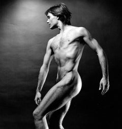Choreographer & Martha Graham dancer Tim Wengerd, nude, signed by Jack Mitchell