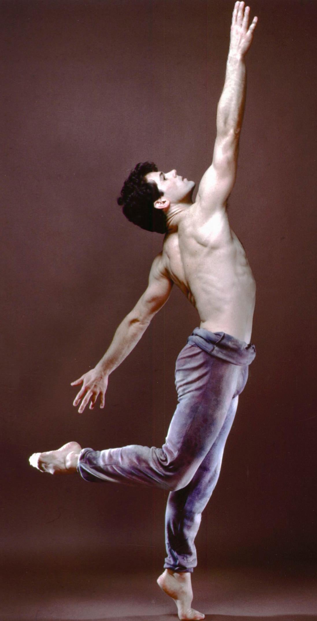Choreographer & principal dancer with the Paul Taylor Company Christopher Gillis - Photograph by Jack Mitchell