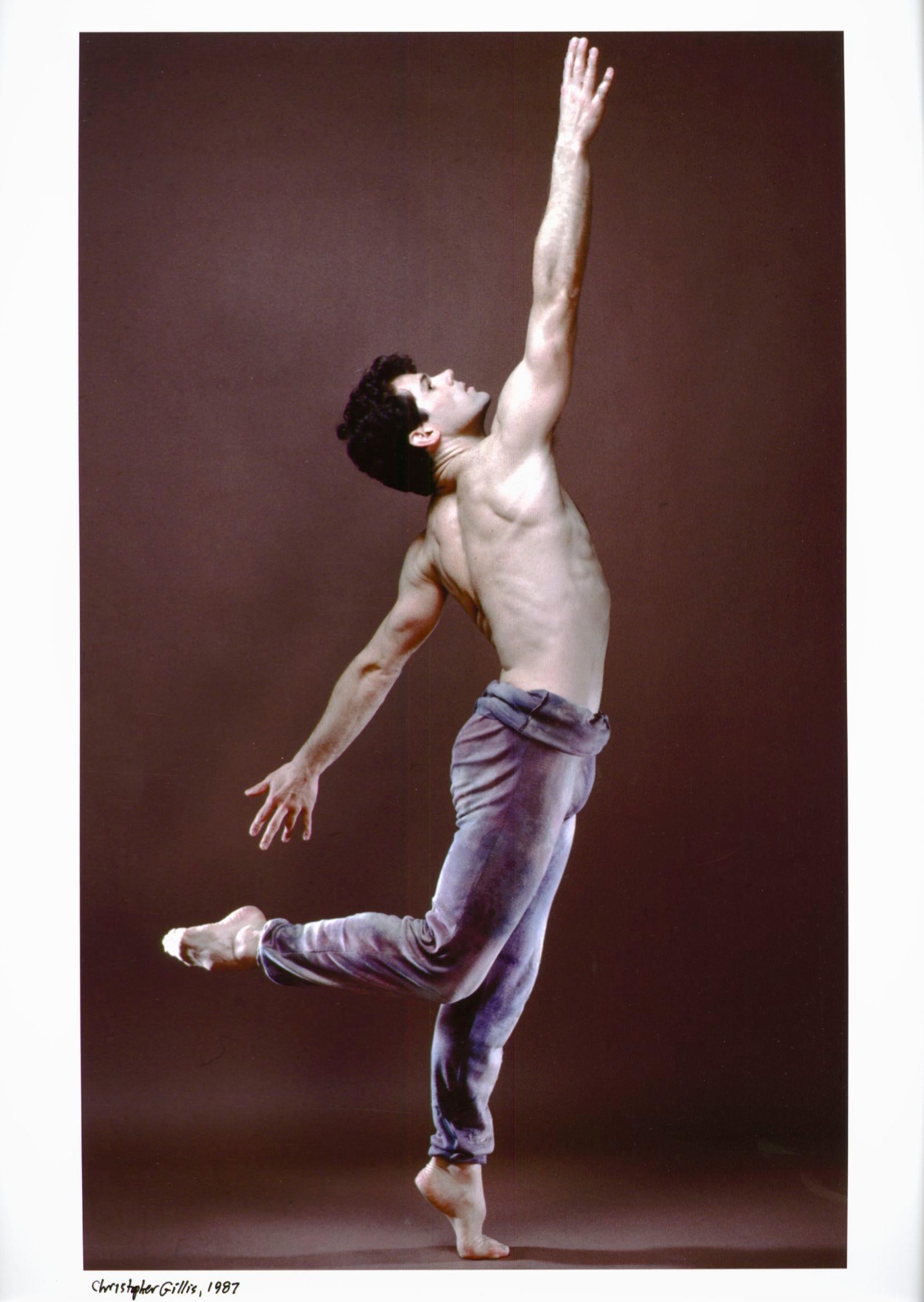 Jack Mitchell Color Photograph - Choreographer & principal dancer with the Paul Taylor Company Christopher Gillis