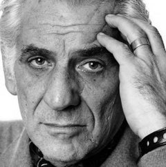 Composer/conductor Leonard Bernstein, signed by Jack Mitchell