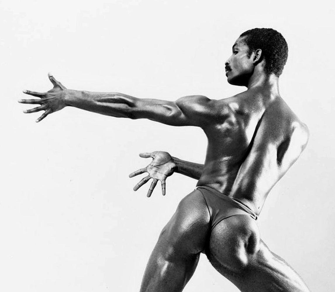 Dance Theatre of Harlem dancer Roman Brooks - Photograph by Jack Mitchell