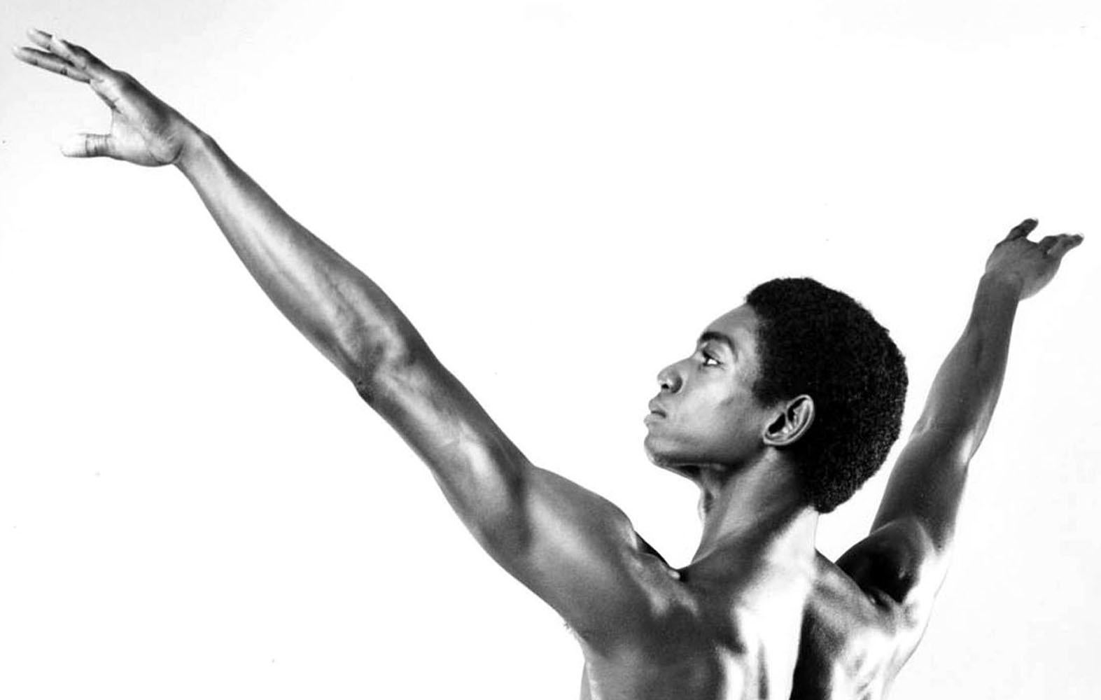 Dance Theatre of Harlem dancer Ronald Perry - Photograph by Jack Mitchell