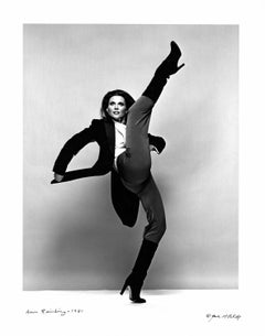 Vintage Dancer and Broadway Star Ann Reinking, signed by Jack Mitchell