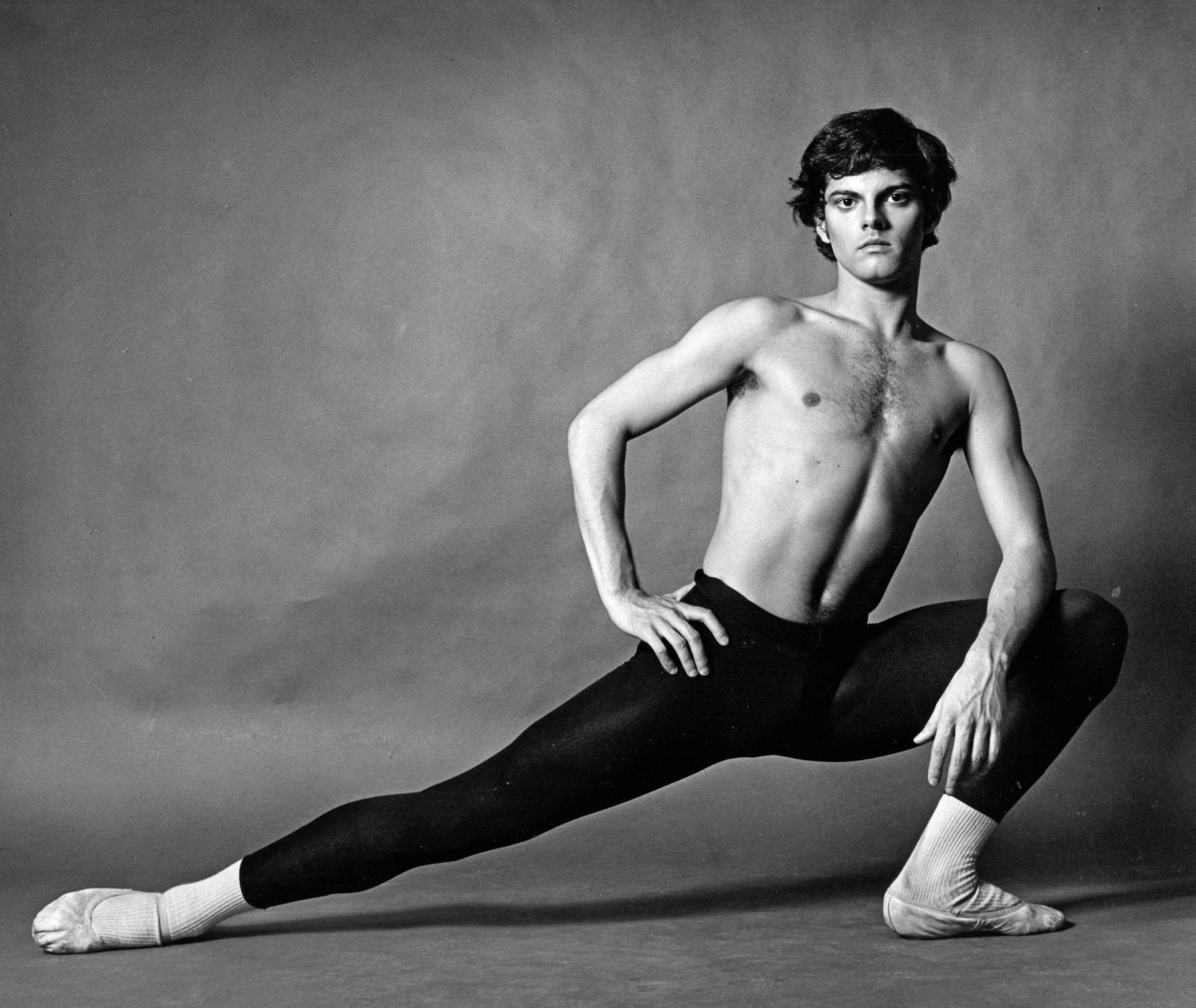 Il ballerino e coreografo John Clifford, autografato da Jack Mitchell