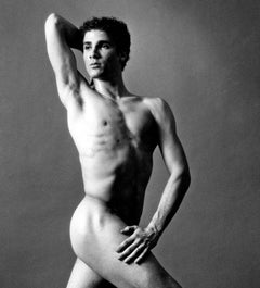 Dancer and Choreographer Louis Falco nude, signed by Jack Mitchell