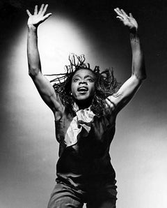 Dancer & choreographer Blondell Cummings, signed by Jack Mitchell.