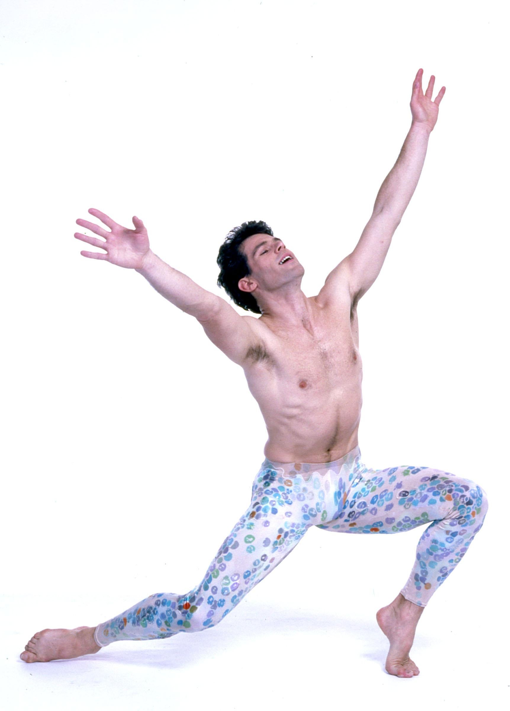 Jack Mitchell Color Photograph – Dance Dancer/Choreographer Christopher Gillis, 17 x 22"" Ausstellungsfoto 