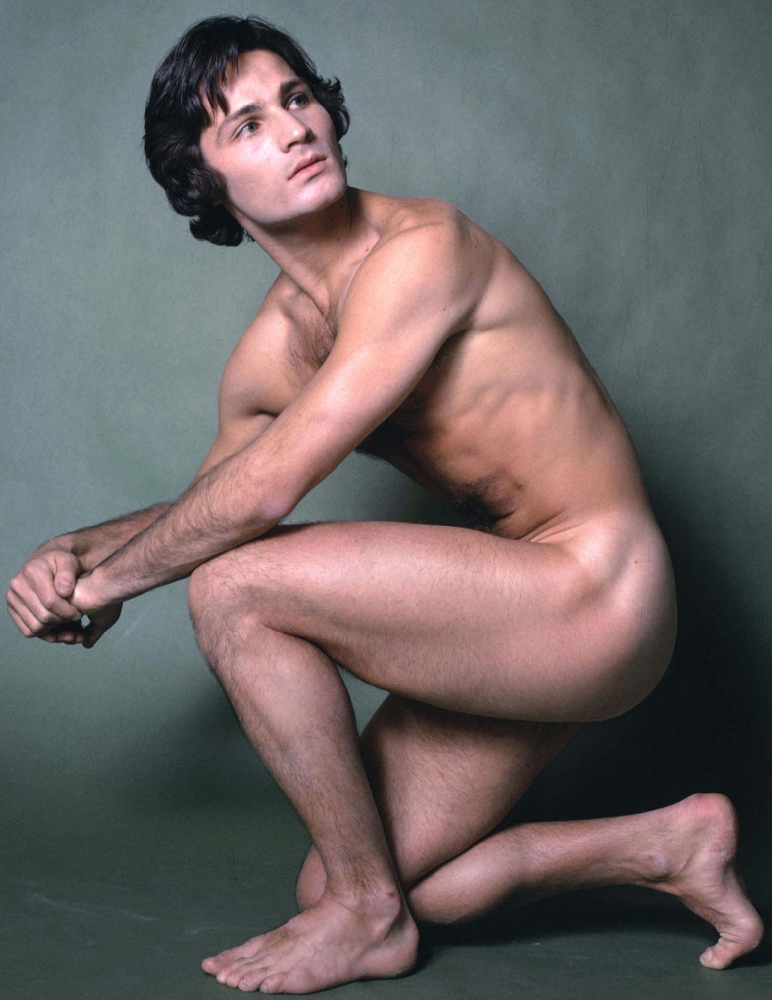 Dancer/choreographer & company founder Lar Lubovitch, nude study for After Dark - Photograph by Jack Mitchell