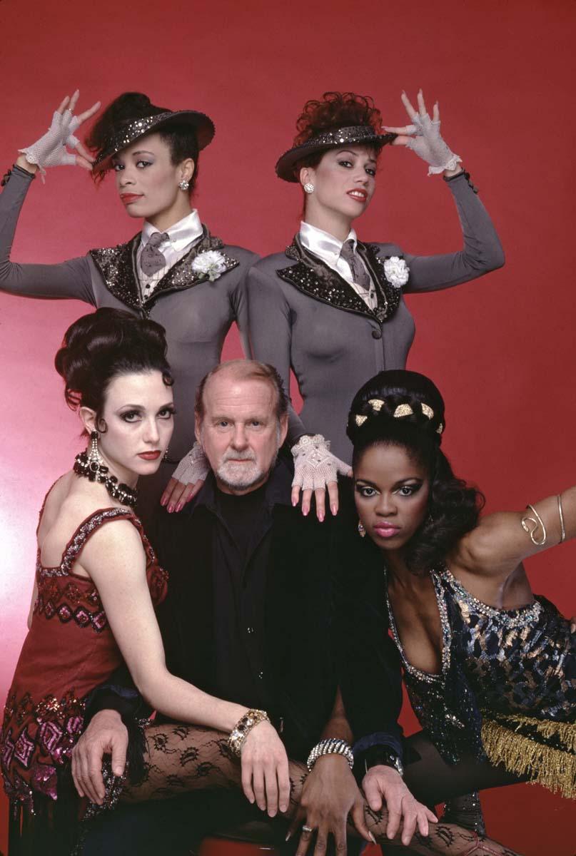 Jack Mitchell Color Photograph - Dancer, Choreographer & Director Bob Fosse with his 'Big Deal' Broadway Cast