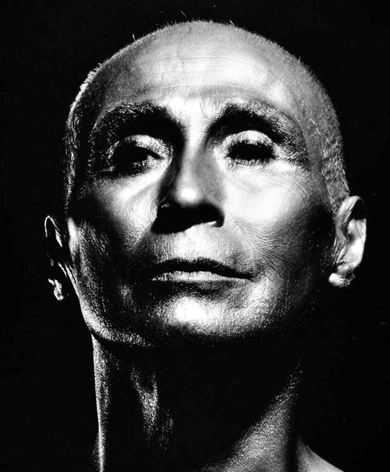 Dancer/Choreographer José Limón costumed for 'Legend', signed exhibition print - Photograph by Jack Mitchell
