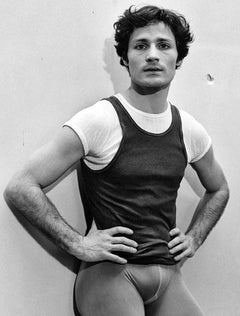 Dancer & Choreographer Lar Lubovitch, signed by Jack Mitchell