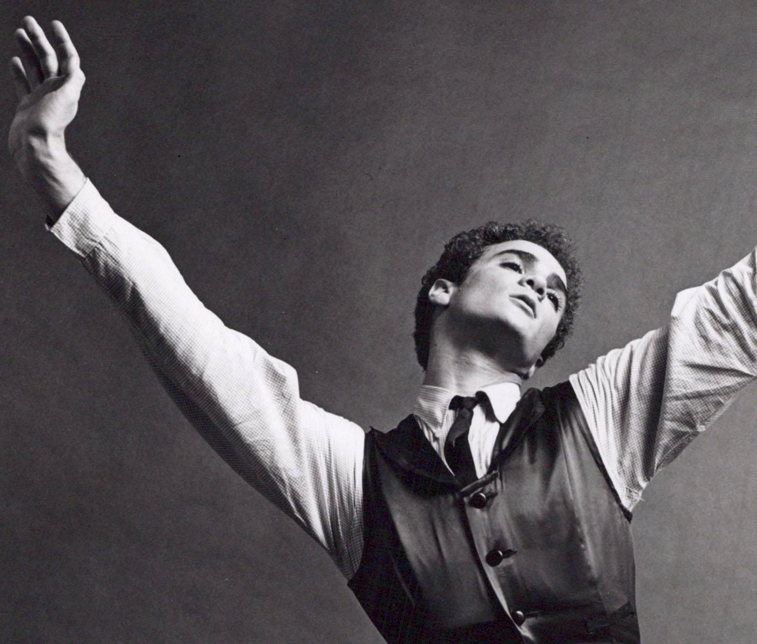 Dancer & Choreographer Louis Falco Performing - Photograph by Jack Mitchell