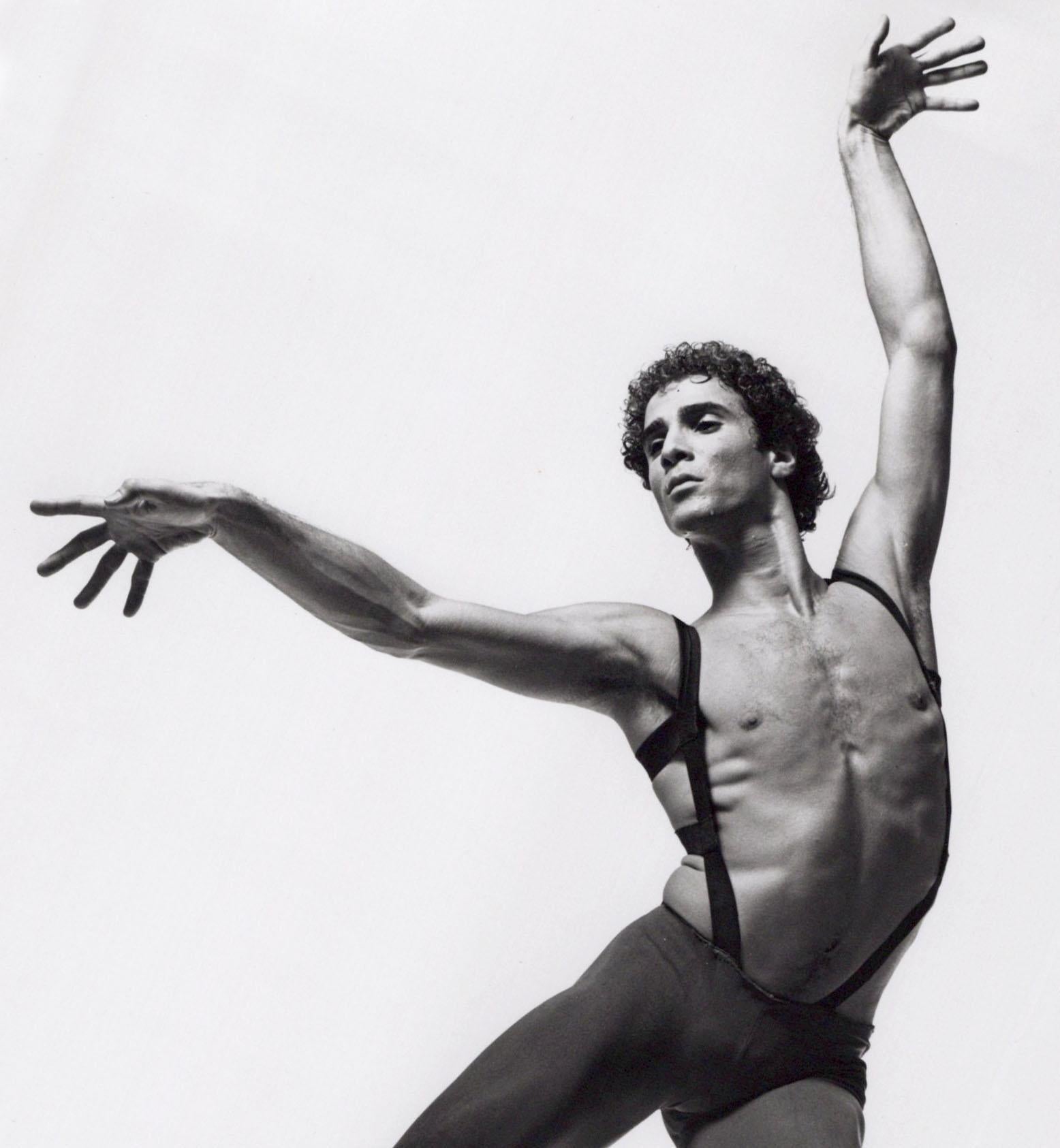 Dancer & Choreographer Louis Falco Performing - Photograph by Jack Mitchell