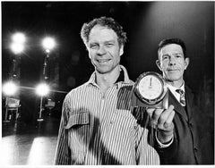 Danseur/chorégraphe Merce Cunningham, et compositeur John Cage 