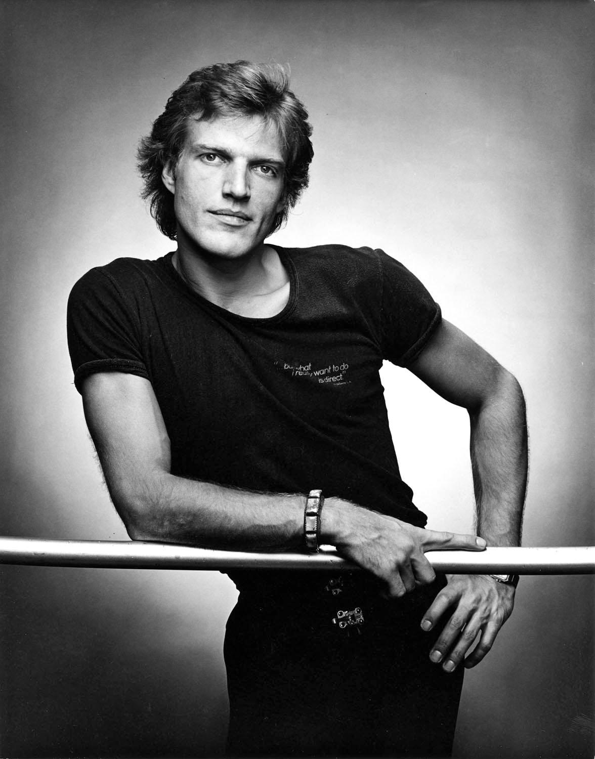 Jack Mitchell Black and White Photograph - Dancer, Choreographer & New York City Balletmaster Peter Martins