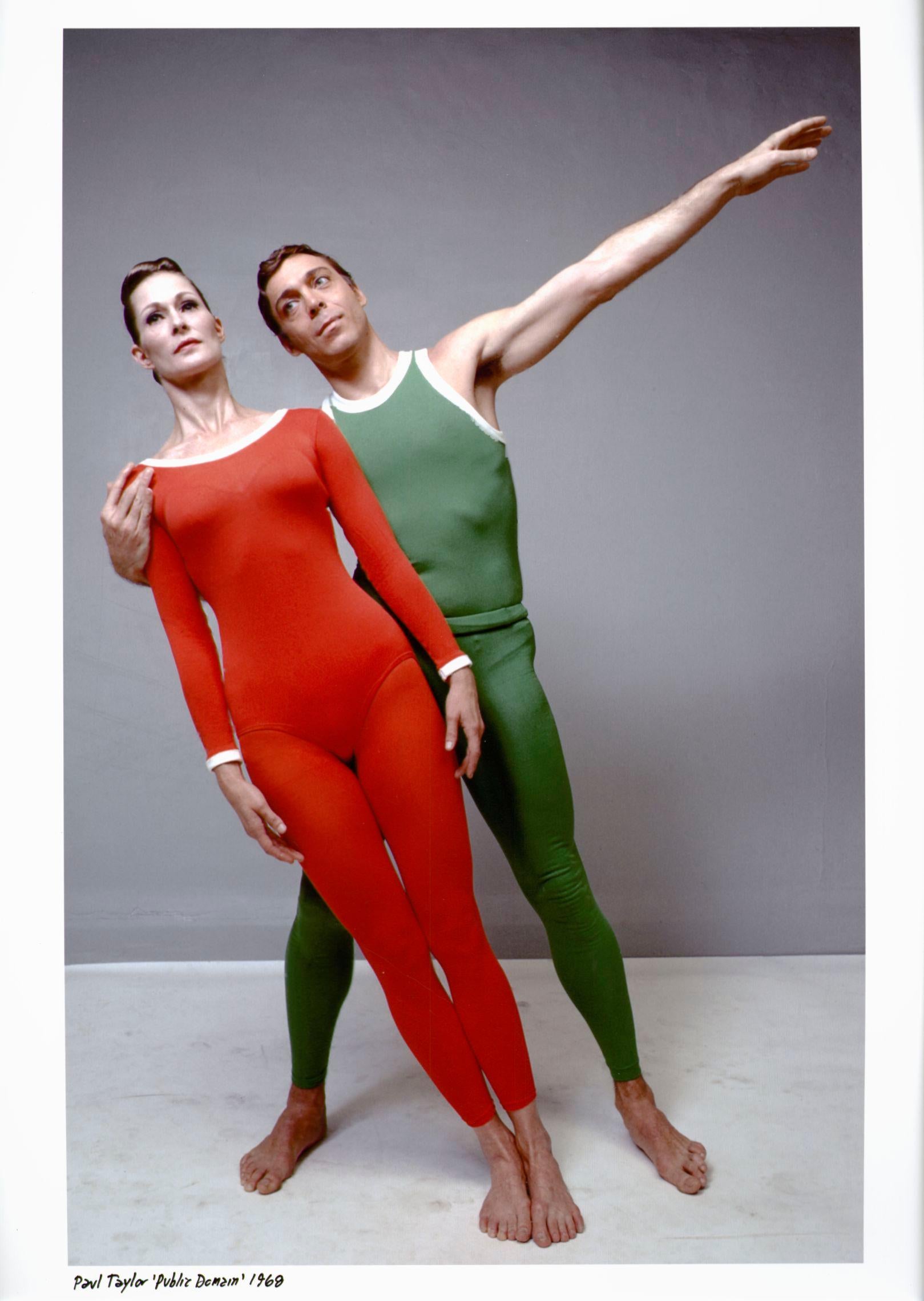 Jack Mitchell Color Photograph - Dancer/choreographer Paul Taylor & Bettie de Jong performing 'Public Domain'