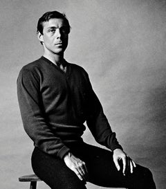 Dancer/Choreographer Paul Taylor studio portrait signed by Jack Mitchell