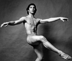 Dancer Christopher Aponte, nude, signed by Jack Mitchell