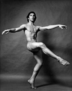Dancer Christopher Aponte, nude, signed by Jack Mitchell