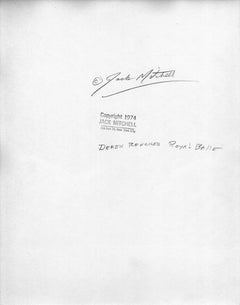 Dancer Derek Rencher, portrait for After Dark magazine signed by Jack Mitchell