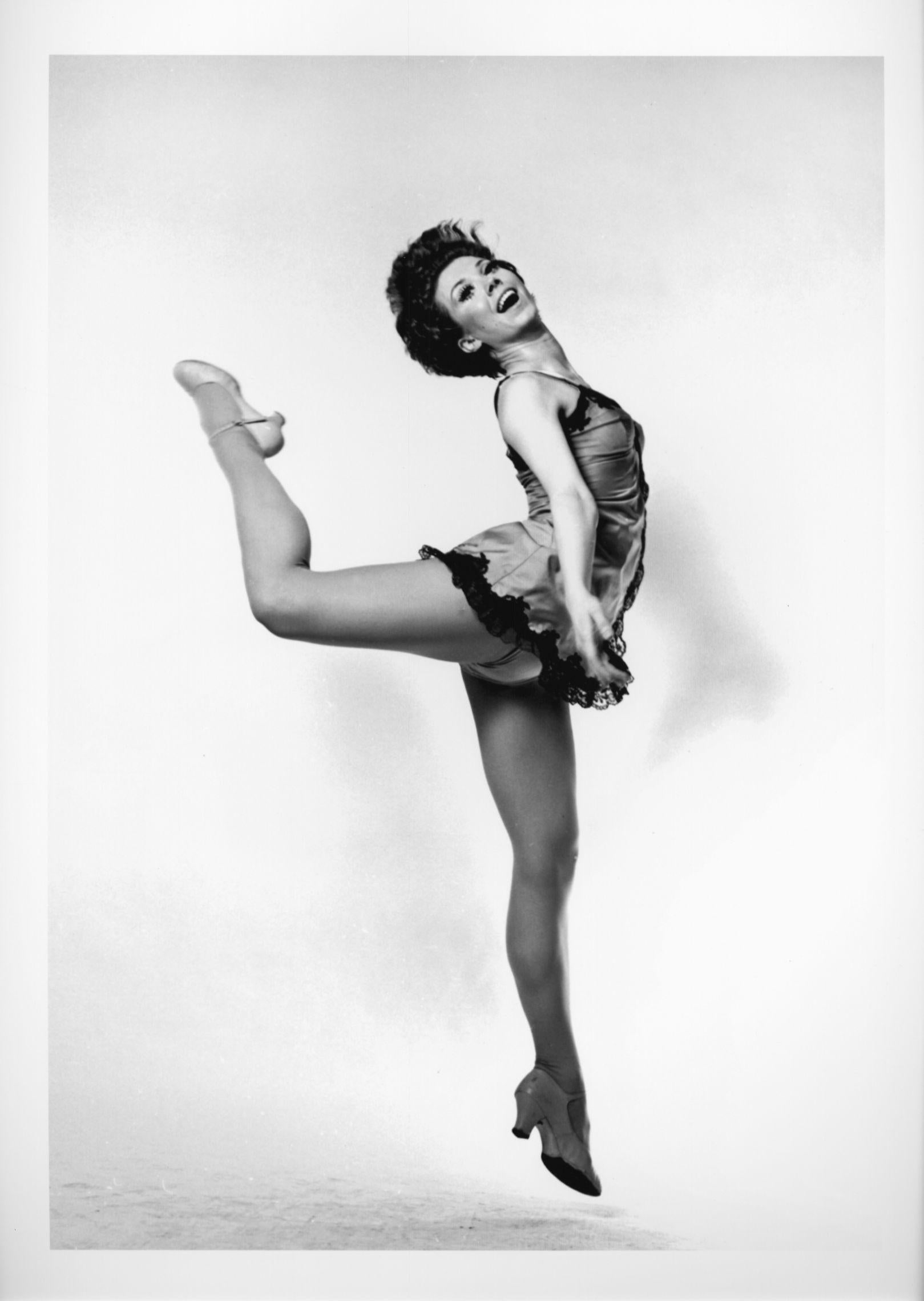 Jack Mitchell Black and White Photograph - Dancer Donna McKechnie in "Company" on Broadway
