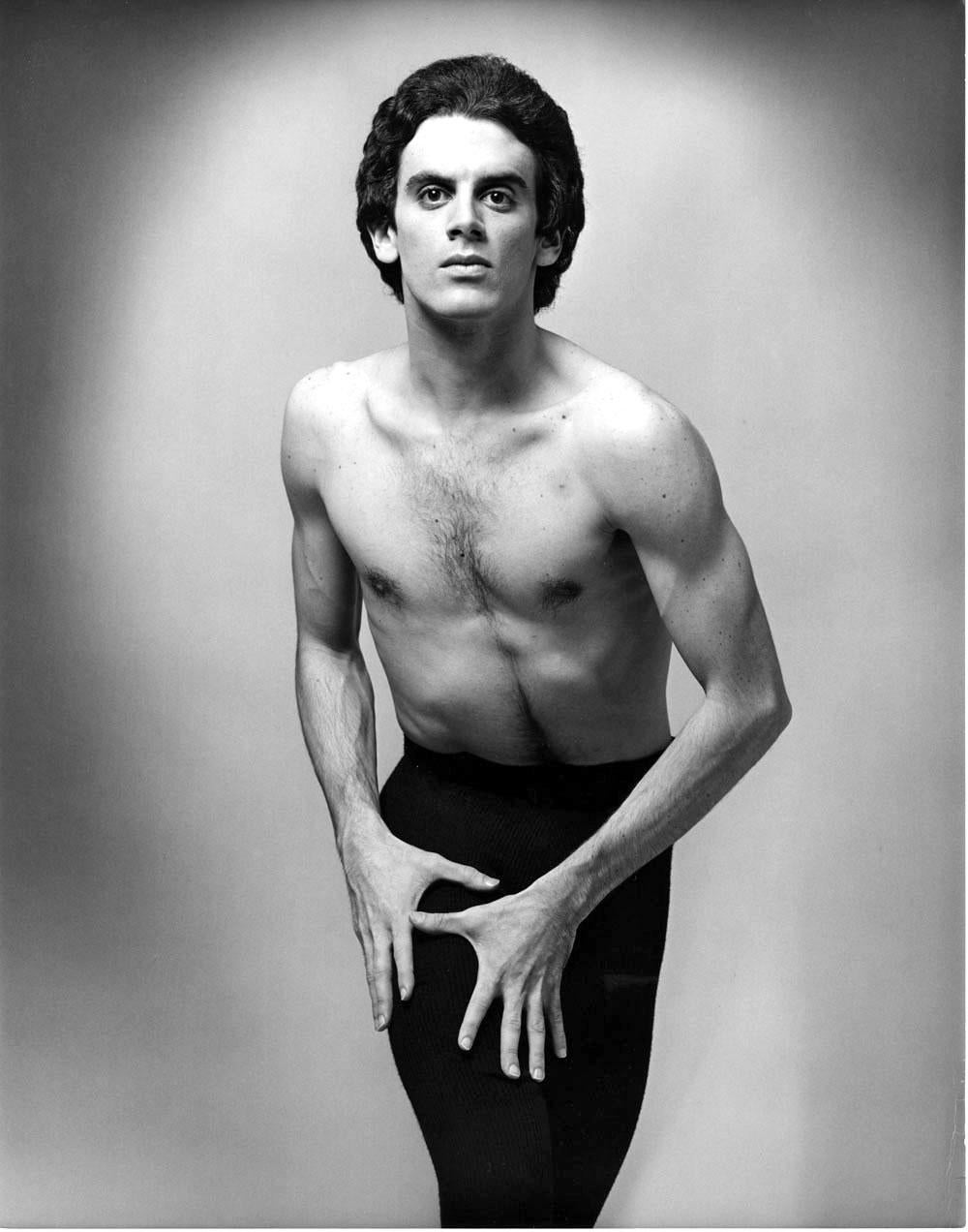Jack Mitchell Black and White Photograph - Dancer Fernando Bujones, photographed for Dance Magazine