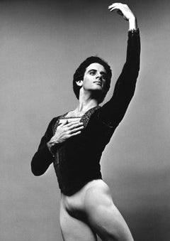 Dancer Fernando Bujones, photographed for Dance Magazine, signed by Mitchell