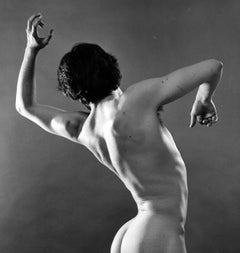 Dancer Kirk Peterson, nude, signed by Jack Mitchell