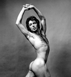 Dancer Manny Rowe, nude, signed by Jack Mitchell