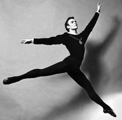 Dancer Vincent Warren in Pennsylvania Ballet 'Swan Lake' signed by Jack Mitchell