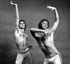 Dancers Brian Power & Manny Rowe, signed by Jack Mitchell