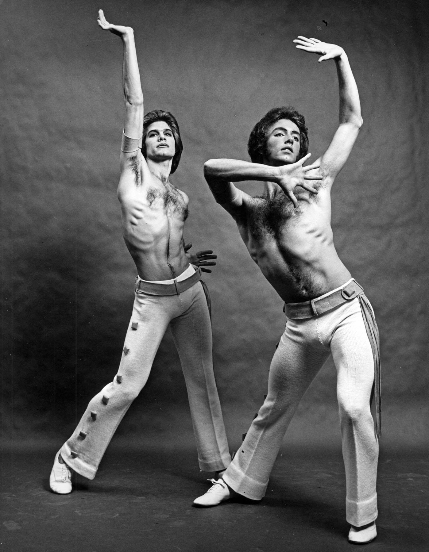 Dance Dancers Brian Power & Manny Rowe, signiert von Jack Mitchell