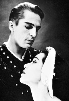 Dancers Maria Tallchief & Erik Bruhn, signed by Jack Mitchell