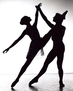 Dancers Silhouette, signed by Jack Mitchell