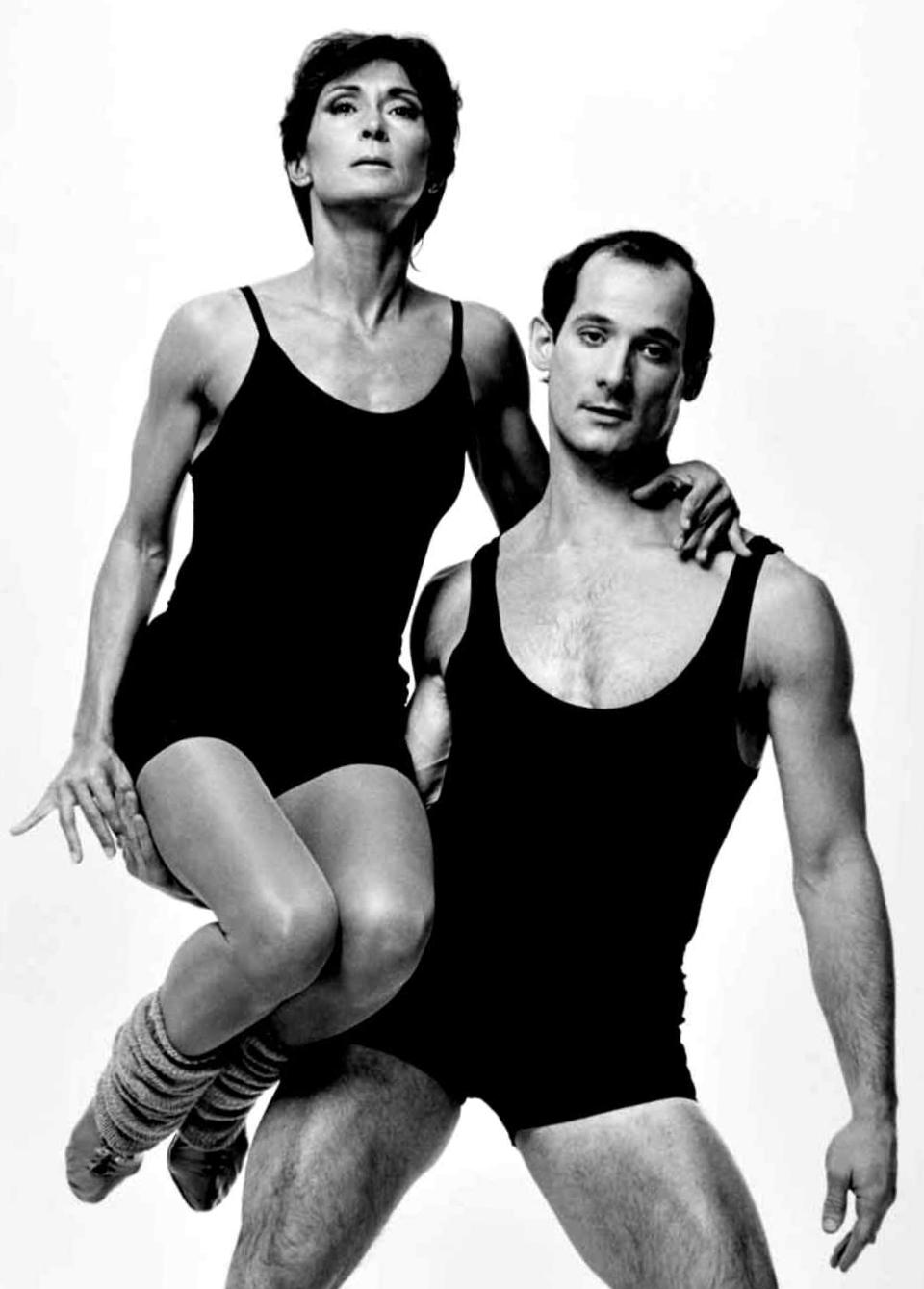 Dance Dancers Twyla Tharp & Raymond Kurshalis „Fait Accompli“, signiert von Jack Mitchell im Angebot 1