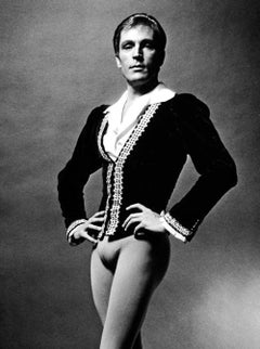 Danish dancer/choreographer Erik Bruhn in 'Giselle',  Signed by Jack Mitchell