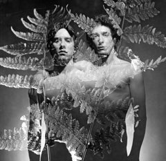 David Boyce & Manuel Gonzalez multiple exposure, nude, signed by Jack Mitchell