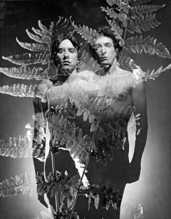 David Boyce & Manuel Gonzalez multiple exposure, nude, signed by Jack Mitchell