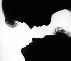 David Boyce & Manuel Gonzalez 'Lovers' silhouettes, signed by Jack Mitchell