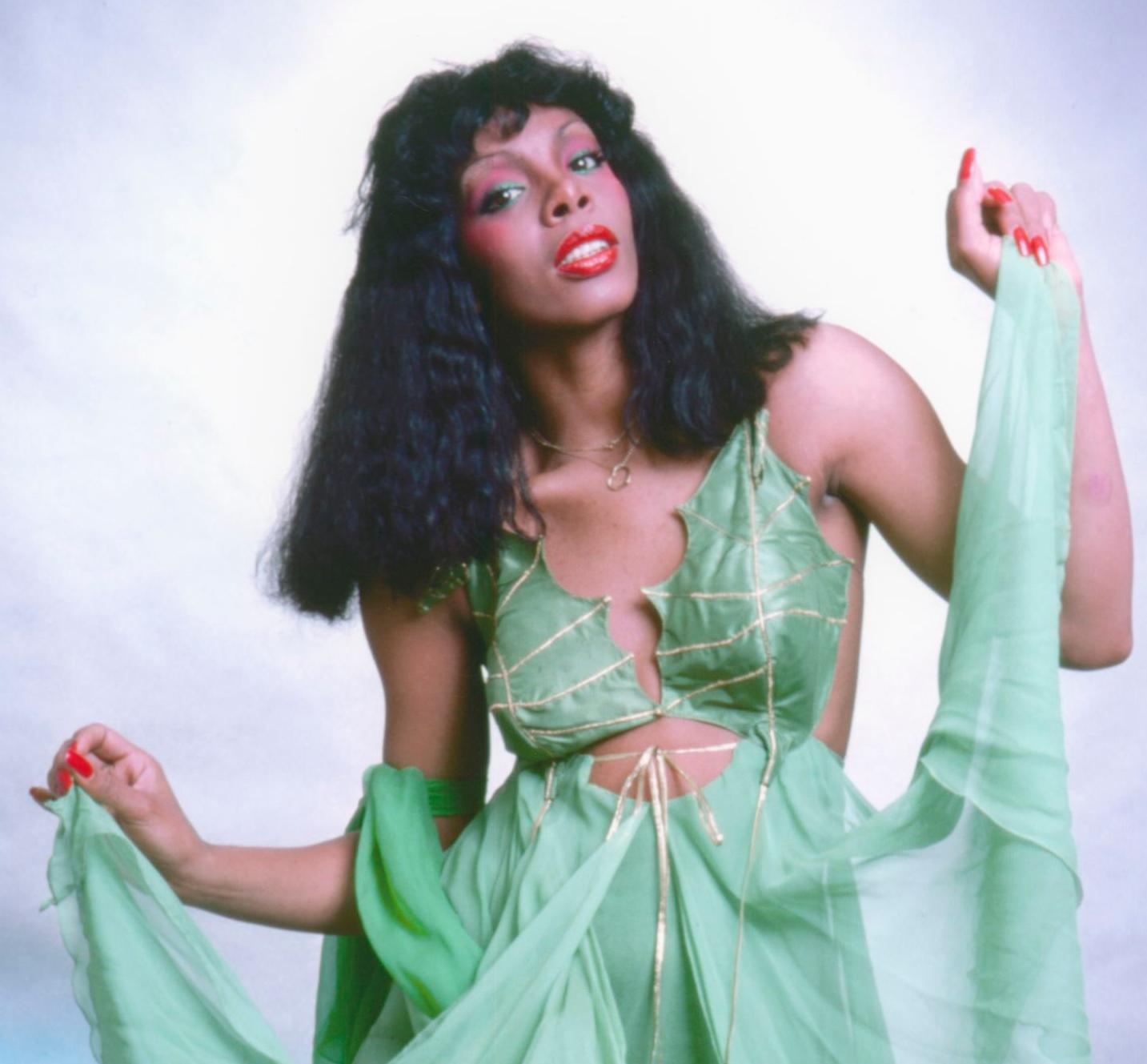 Disco diva Donna Summer - Photograph by Jack Mitchell