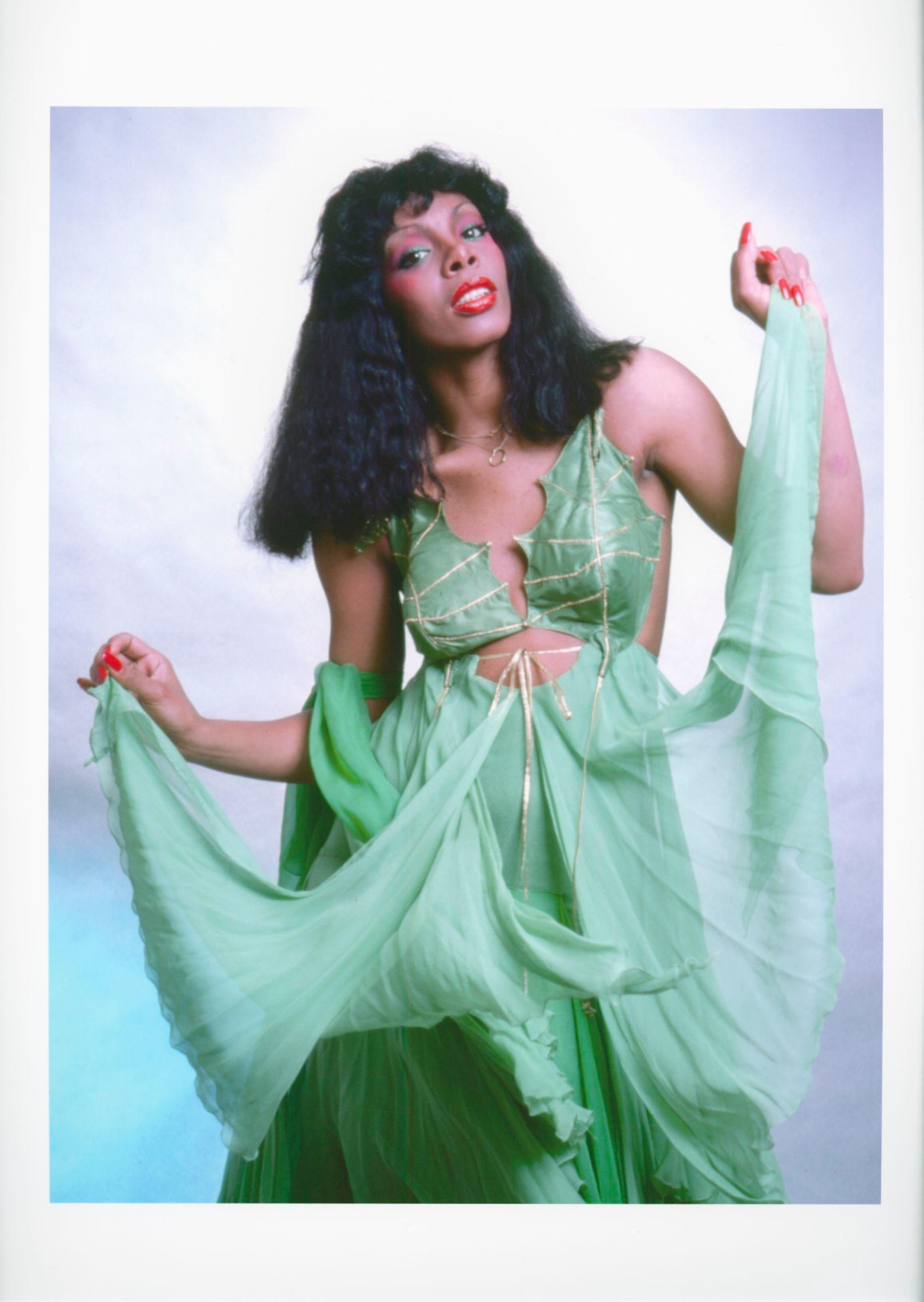 Jack Mitchell Color Photograph - Disco diva Donna Summer