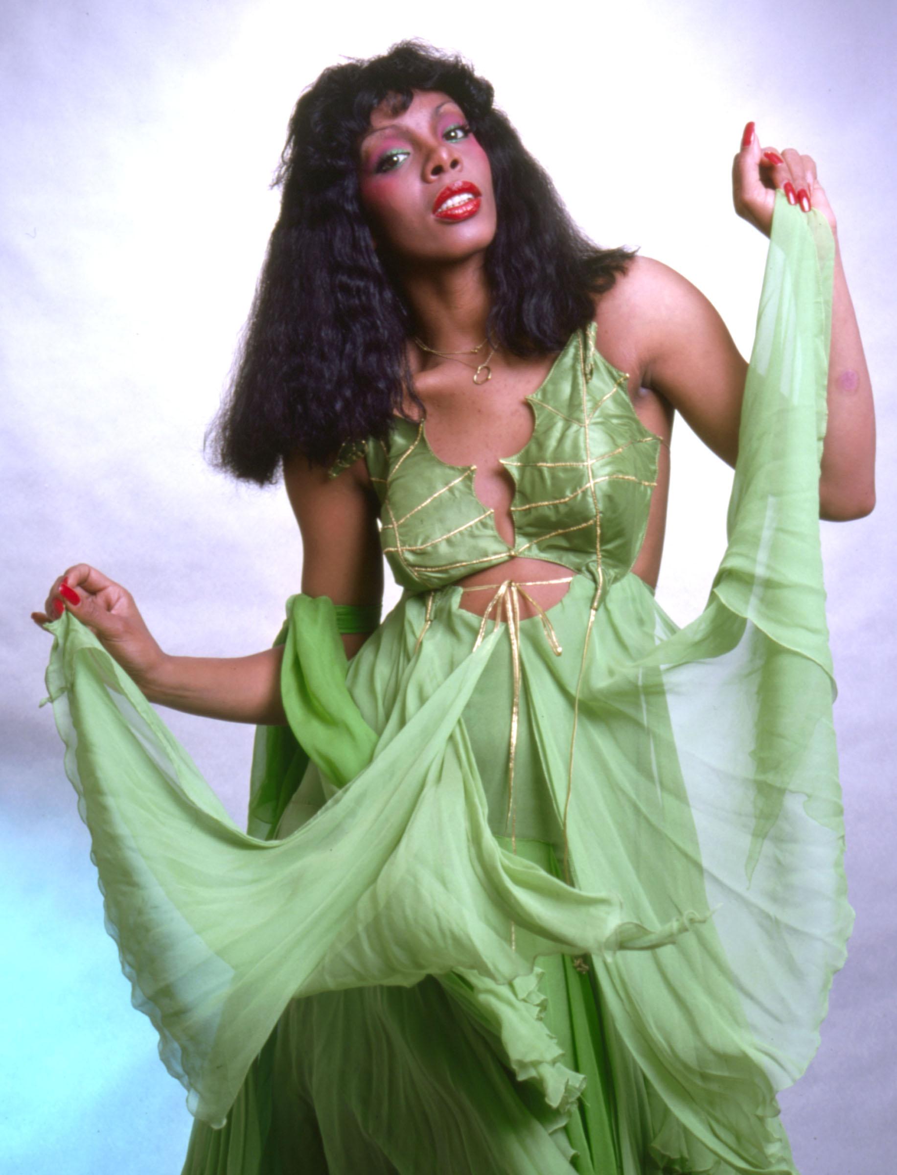 Jack Mitchell Color Photograph - Donna Summer, 'Queen of Disco Portrait', Color 17 x 22" Exhibition Photograph