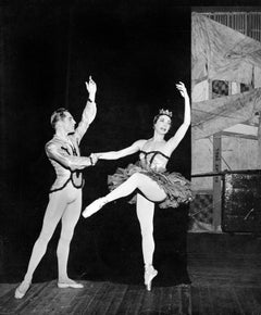  Erik Bruhn und Nora Kaye in der "Paquita" pas de deux des amerikanischen Balletttheaters